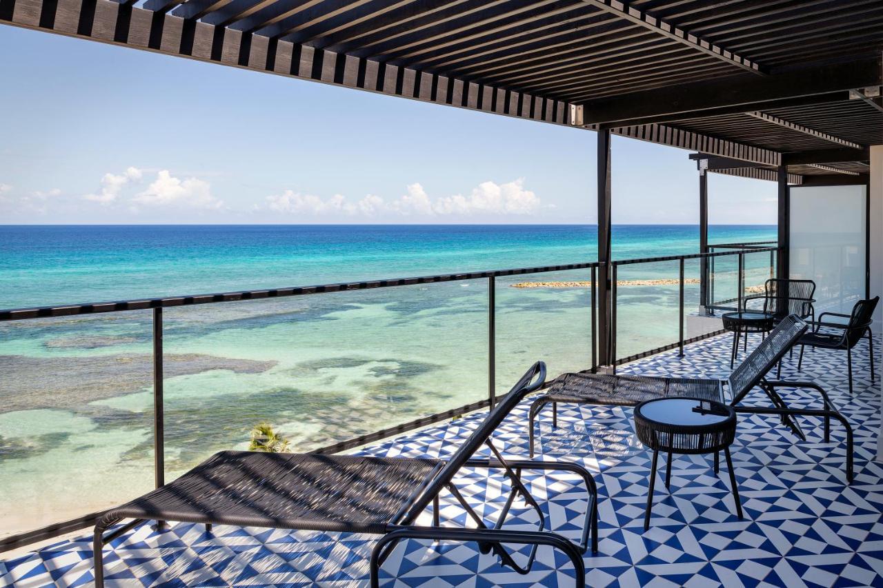 Ocean Eden Bay (Adults Only) Hotel Spring Rises Exterior photo Ocean view from a room at the Iberostar Grand Hotel Bávaro
